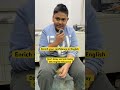 Rapid fire round in English