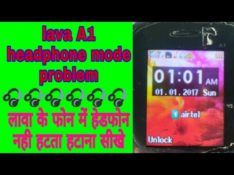 Lava a1 headphone mode problem।। how to 