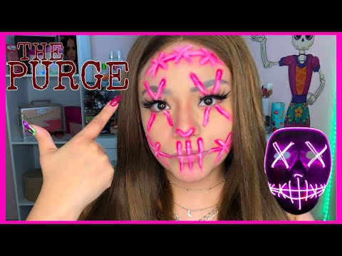 💀THE PURGE MAQUILLAJE | Dann Sánchez.