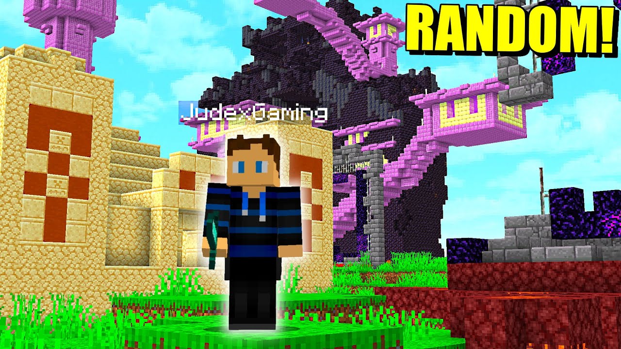Minecraft, men der spawner Random Structures hvert minut! - YouTube