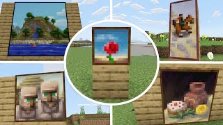 Minecraft 1.21 - All 5 New Paintings (Showcase)