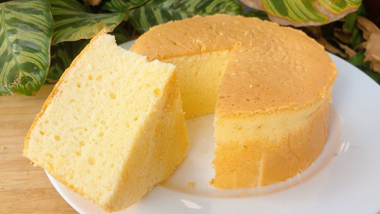 Chi Tiết Làm Bánh Bông Lan Sữa Chua Vừa Mềm Mịn Vừa Thơm Ngon