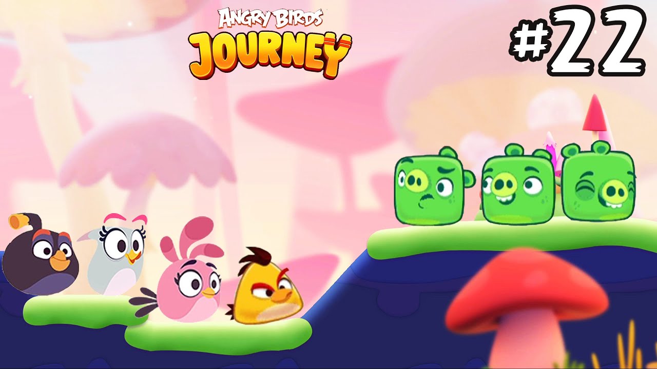 Angry Birds Journey part 22 Level 251-260 4k UHD 60FPS