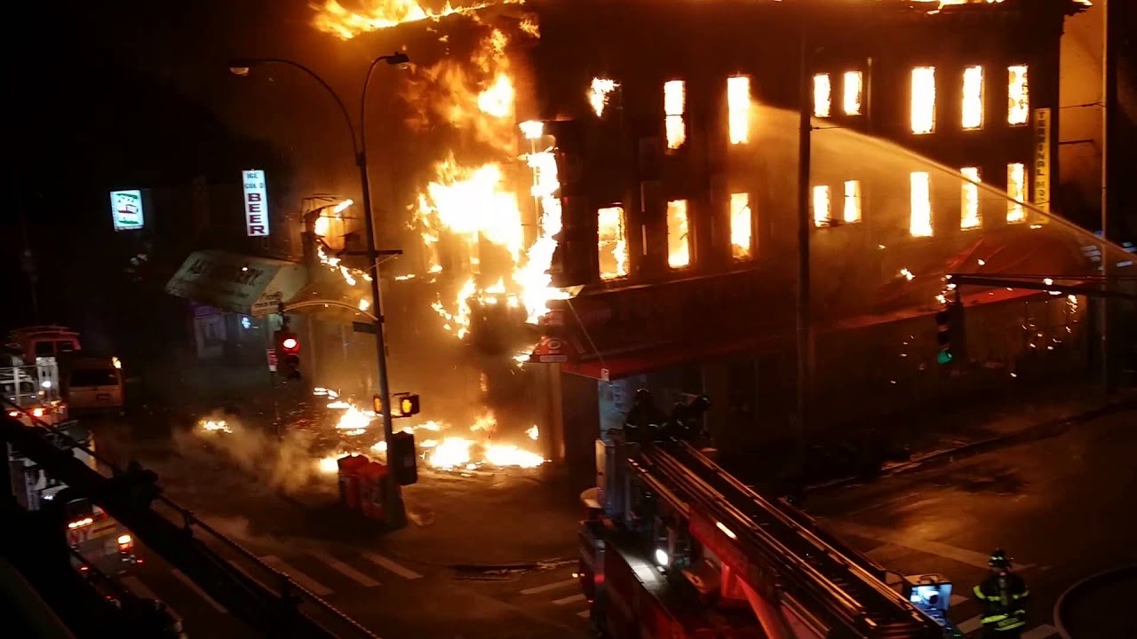 Coney island. stillwell ave. fire