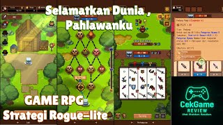 Selamatkan Dunia,pahlawanku - GAME Strategi RPG di mana satu pilihan, bisa menentukan nasib dunia! screenshot 1