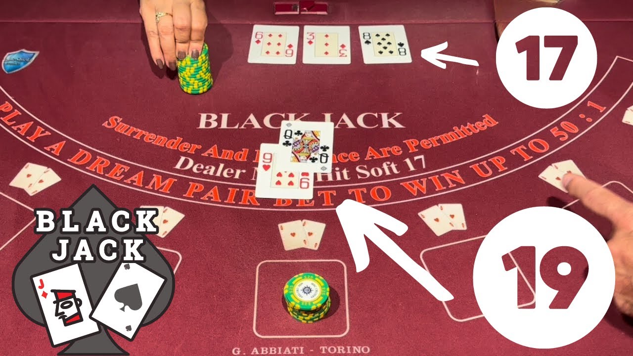 blackjack DEALER hitting on a HARD 17?! YouTube