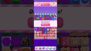 Candy Crush Saga Level 22318 complete   *BOOSTERS x2   UFO   18 MOVES* (level 22318)
