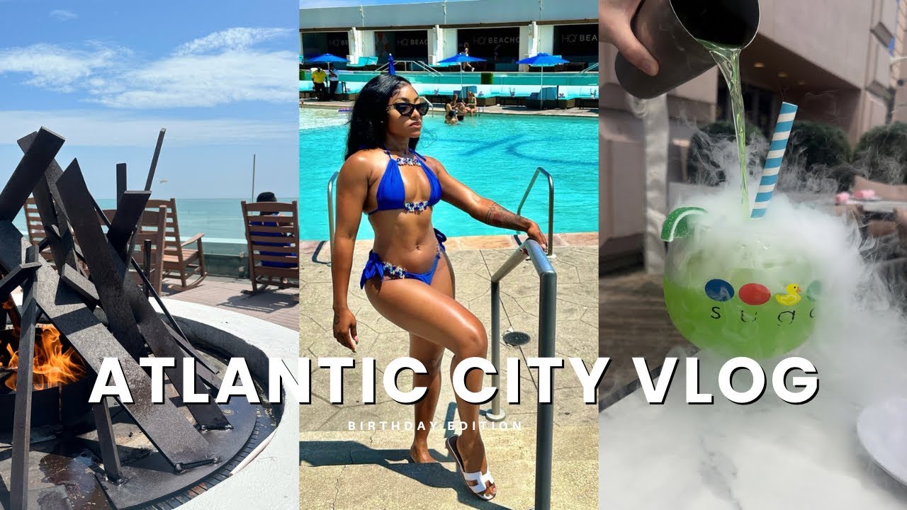 ATLANTIC CITY VLOG | IT'S A BIRTHDAY CELEBRATION! + BRAND EVENT | HAUL ft. Pumiey | 
