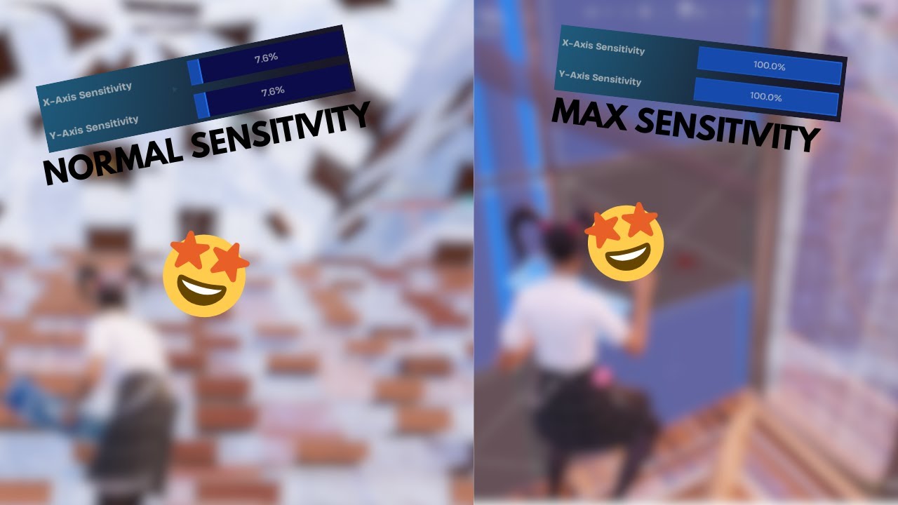 I Played Fortnite on MAX sensitivity.... And Lowered it Every Kill