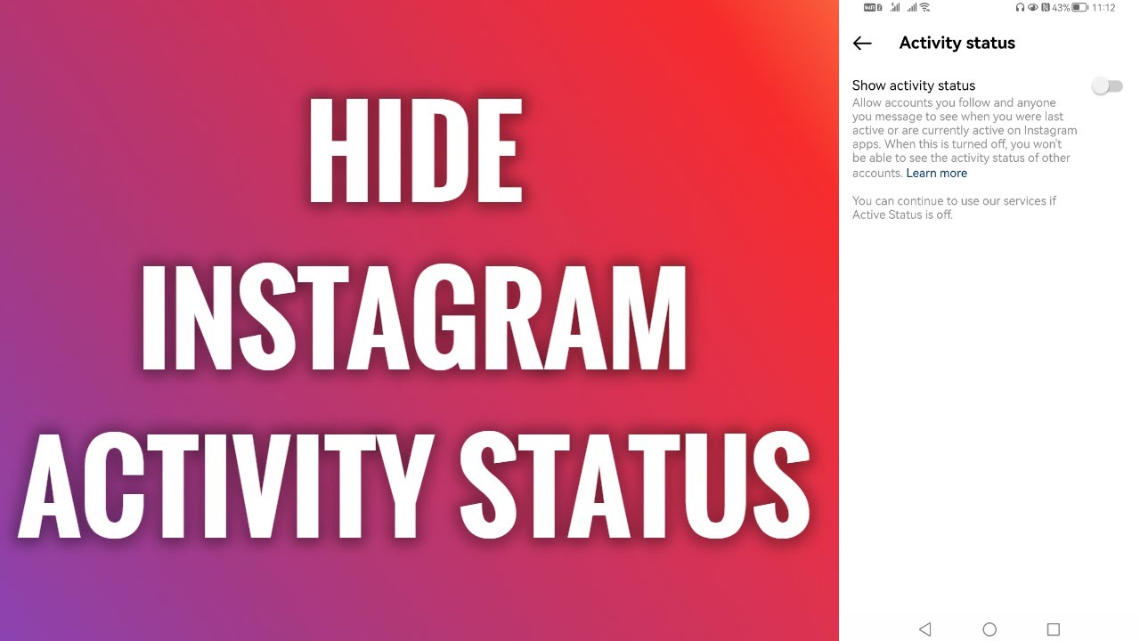 How To Hide Instagram Activity From Particular Person