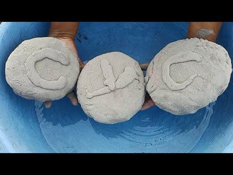 ASMR:-)Very Soft Dusty 😋🌪️ Smooth Sliky pure Cement CYC Slabs Crumble ...