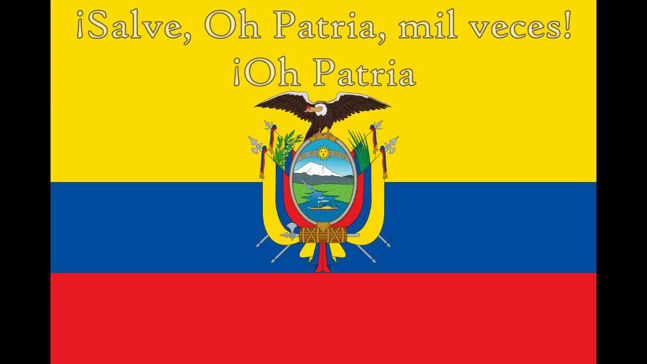 National Anthems - Ecuador - Lyrics + Translation in Subtitles