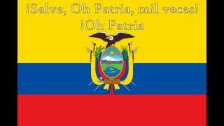National Anthems - Ecuador - Lyrics Translation In Subles