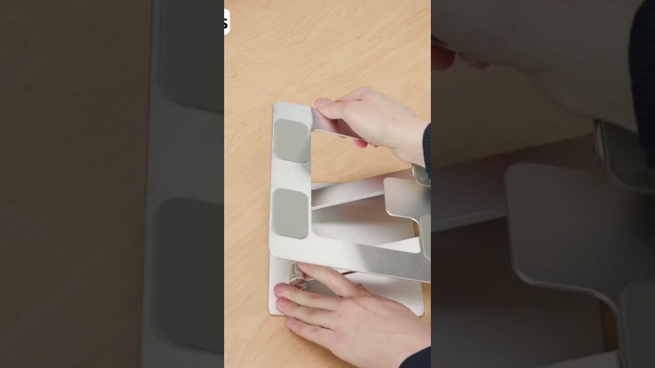 Amazon Basics - Laptop Stand for Desk, Portable click here to Buy  