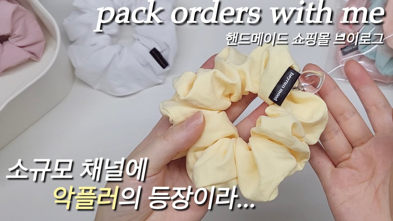 무지성 악플에는 어떻게 대응해야 하는가 /핸드메이드 쇼핑몰 사장이 썰풀며 포장하는 영상입니다만.