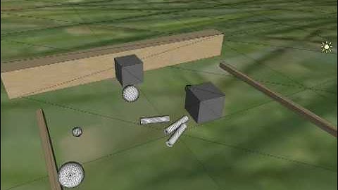 unity3D physics test (same as the last one)