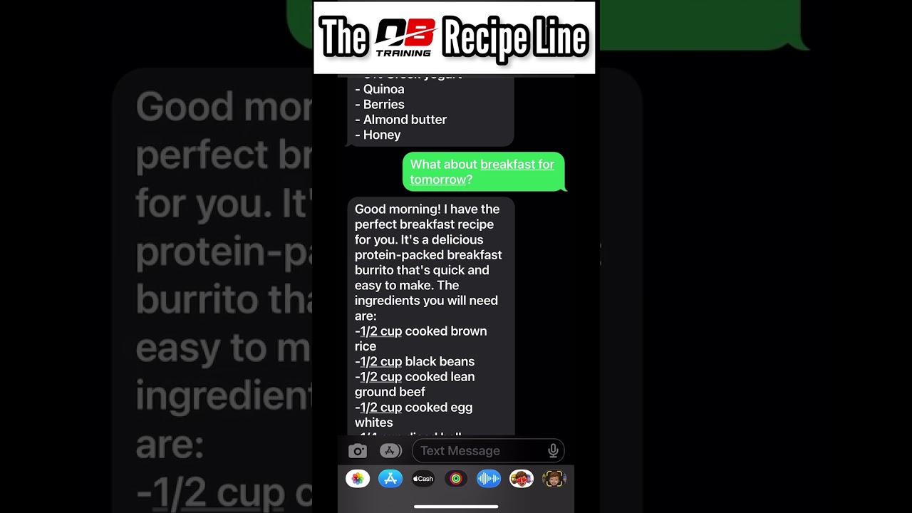 Ai Recipe Generator for Gyms!?!!?!