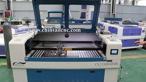 CHINSAIL hybrid cut laser machine CXJ1390-H-W8 cut stainless steel with high precision
