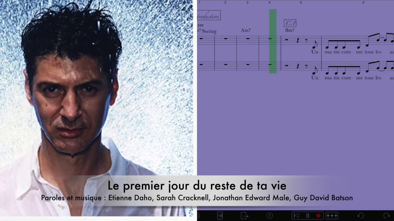 Paroles Le Premier Jour Du Reste De Ta Vie www.youtube.com