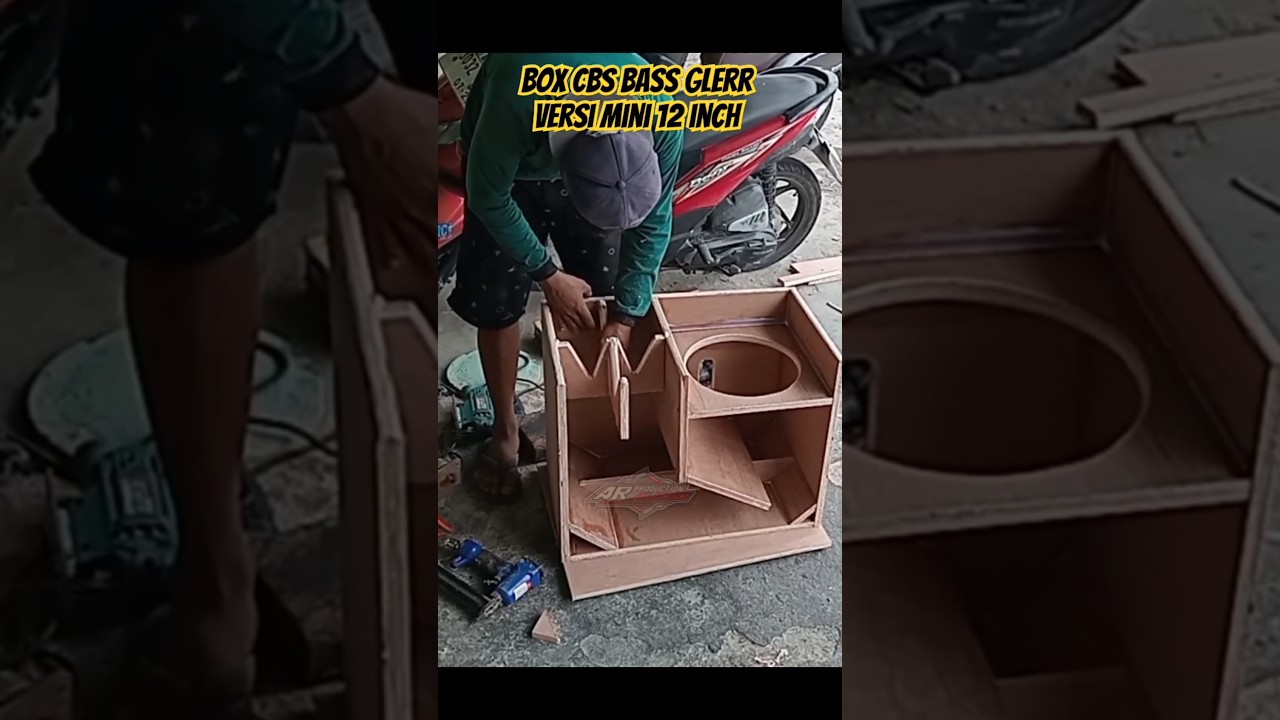 DIY BOX CBS 12 INCH BASS GLERR
