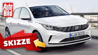 Fiat Punto (2021) | Is a new version of the Fiat Punto based on the Opel Corsa coming? | Sketch