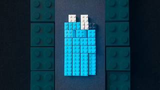 LEGO Inky the Cyan Ghost from Pac-man!