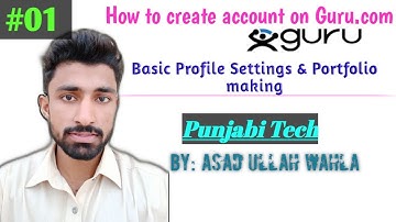 How to create profile on Guru.com