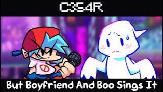 FNF C354R But Boyfriend And Boo Sings It // Uhh.... Hi? // Cover By Me @Taqi_XD