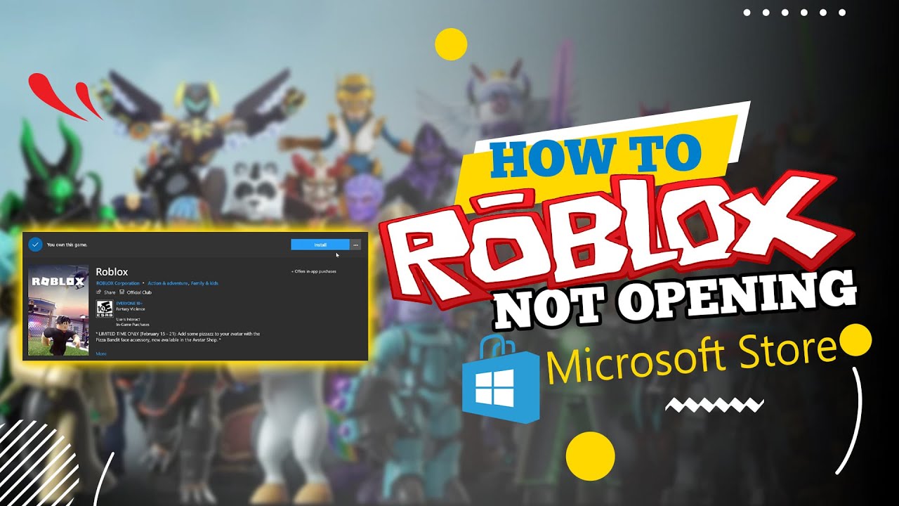 How To Fix Roblox Not Launching (Windows Store App) 