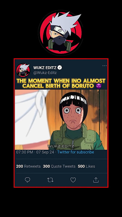The moment when ino almost cancel birth of boruto 😈 || #naruto