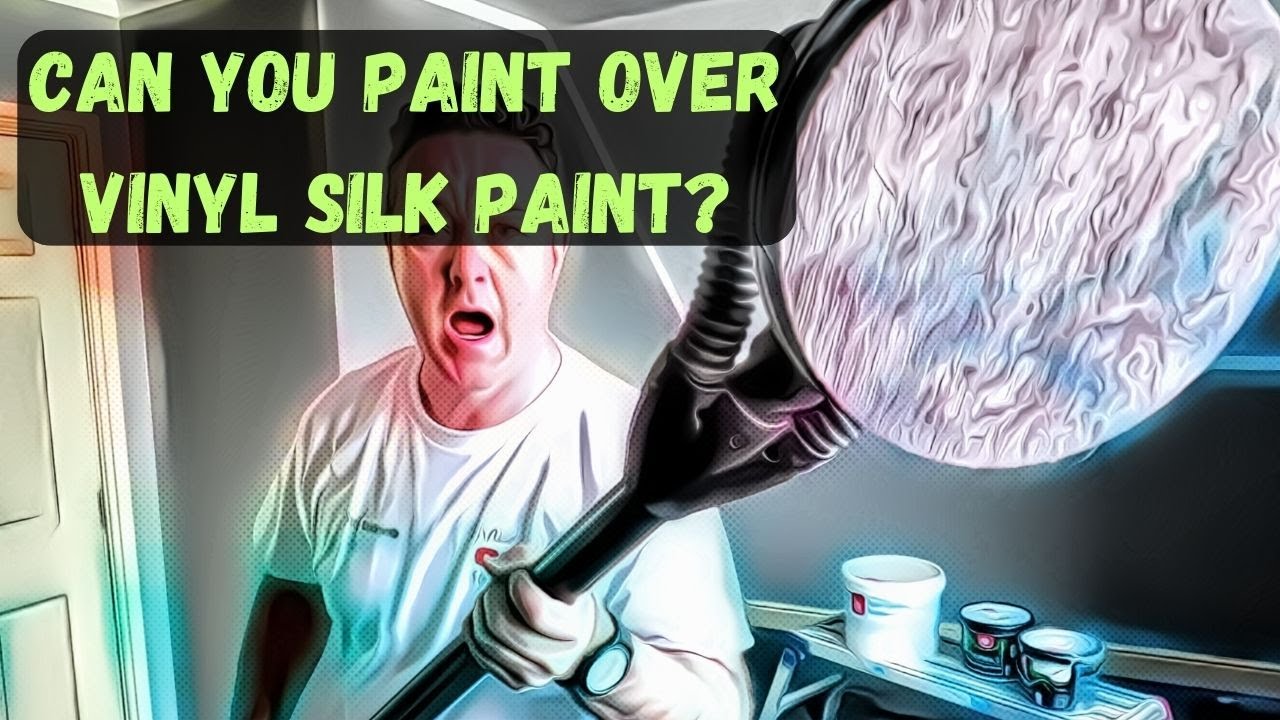 Painting Over Vinyl Silk With Matt Paint - Flat Renovation - Bedroom Ceiling  Painting - Youtube