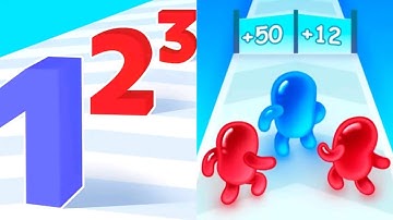 Join Blob Clash 3D vs Number Master / All Max Levels Gameplay Android,ios New Update