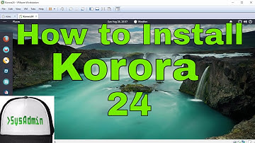 How to Install Korora 24 (Sheldon) Linux on VMware Workstation/Player Easy Tutorial [HD]