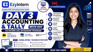 Day 3: Journal Entries – The Book of First Entry | EzyIntern UGC Internship Program