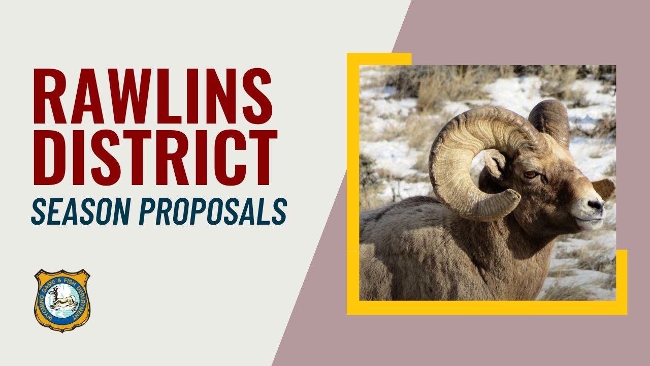 Rawlins - 2024 Hunting Season Proposals - YouTube