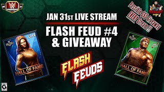 Replay of the Jan 31st Twitch Stream -  Flash Feud #4 & Giveaway Winners! / WWE Champions