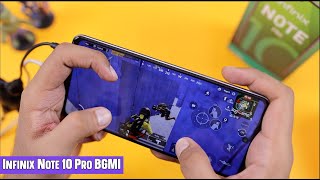 Infinix Note 10 Pro BGMI Gaming Test with FPS & Heating | Gyro, Graphics & Gameplay