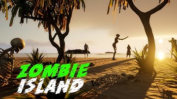 🧟‍♀️ Zombie Island (Day) | Unreal Engine 5 | ZOMBIE AMBIENCE 🧟‍♀️