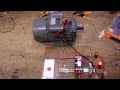 Starting/stopping single phase motor Using direct online starter circuit.
