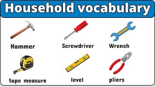 200 Household vocabulary part 2 | daily use English words