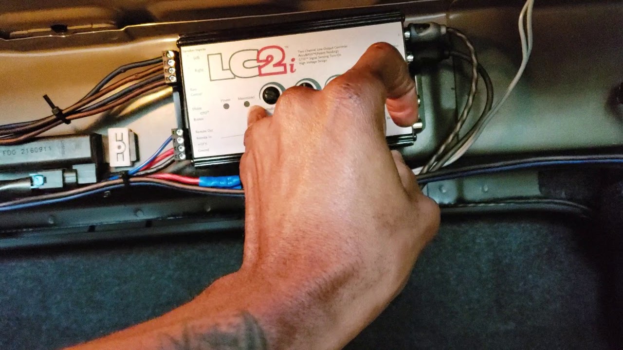 How To Install An Amp and Subwoofer On A Stock Factory Stereo/Radio