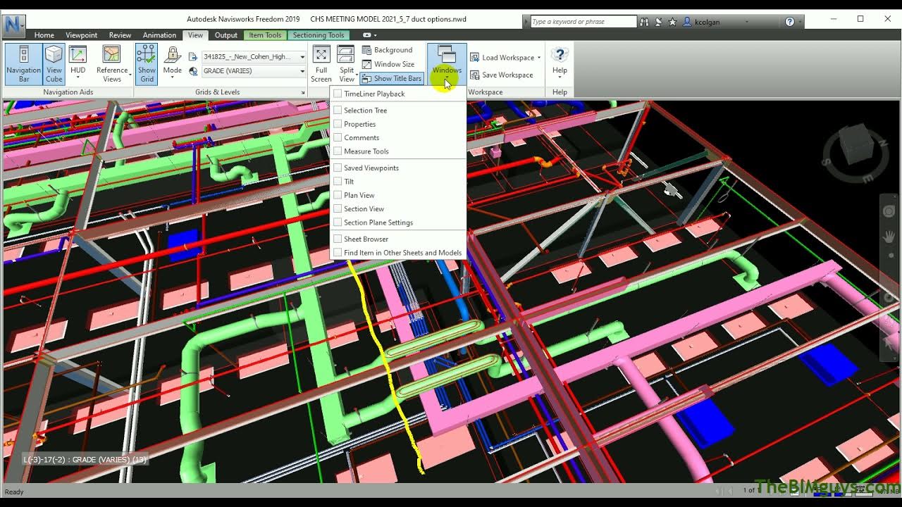 Navisworks Getting Around Part 1 YouTube