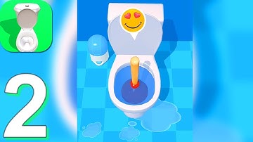 Toilet Games 3D - Gameplay Walkthrough Part 2 Levels 61-120 (Android,iOS)