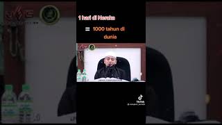 1 HARI DI NERAKA 1000 TAHUN DI DUNIA | USTAZ WADI ANUAR