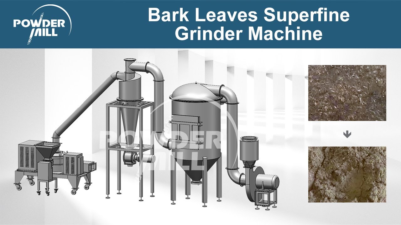 Bark Leaves Superfine Grinder, Superfine Grinding Machine, Superfine Milling Machine - Mill Powder