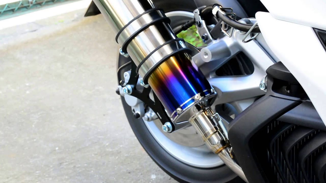 マジェスティS用BEAMS（BMS-R） R-EVO SPマフラーの排気音