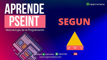 👽13: Estructura SEGUN o SWITCH en PSeInt con CARACTERES? | @Ingenioteka#pseint
