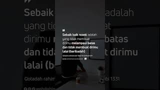 Sebaik-baik rezeki.. #dakwahsunnah #religion #selfreminder