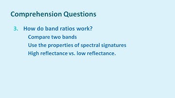 IGETT Concept Module Introduction to Band Ratios Part 2