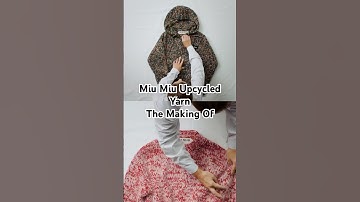 Step behind the scenes of the Miu Miu Upcycled Holiday 2024 collection. #MiuMiuUpcycled